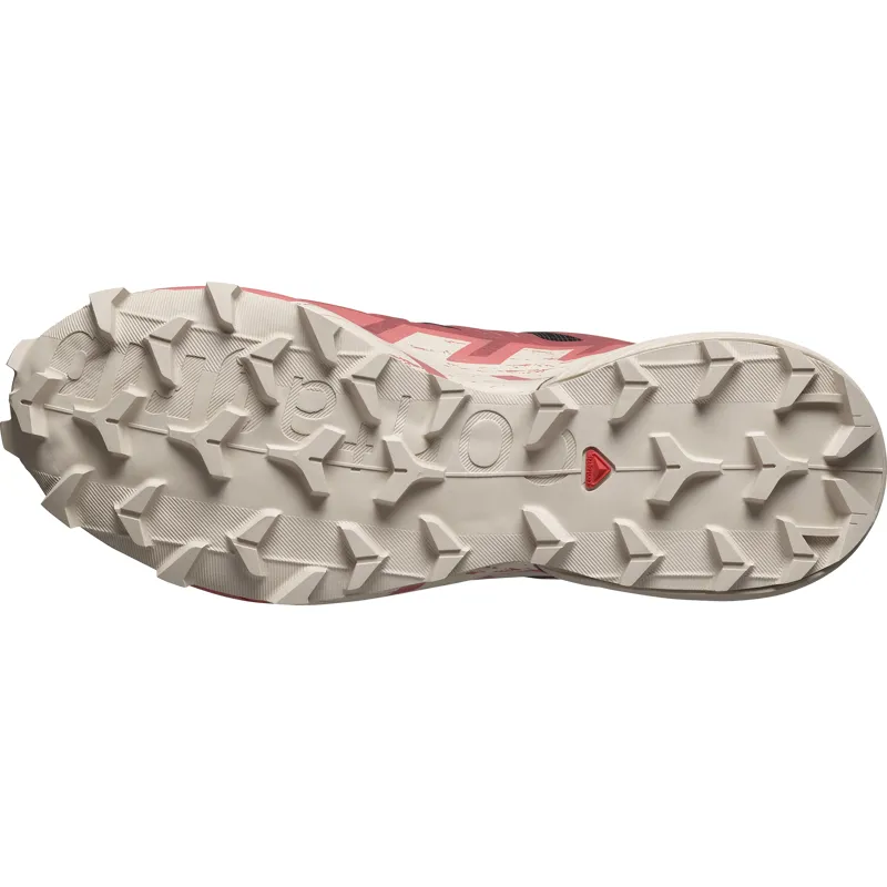 Salomon Speedcross 6 GTX Women's Trail Running Shoe in Black/Cow Hide/Faded Rose-1